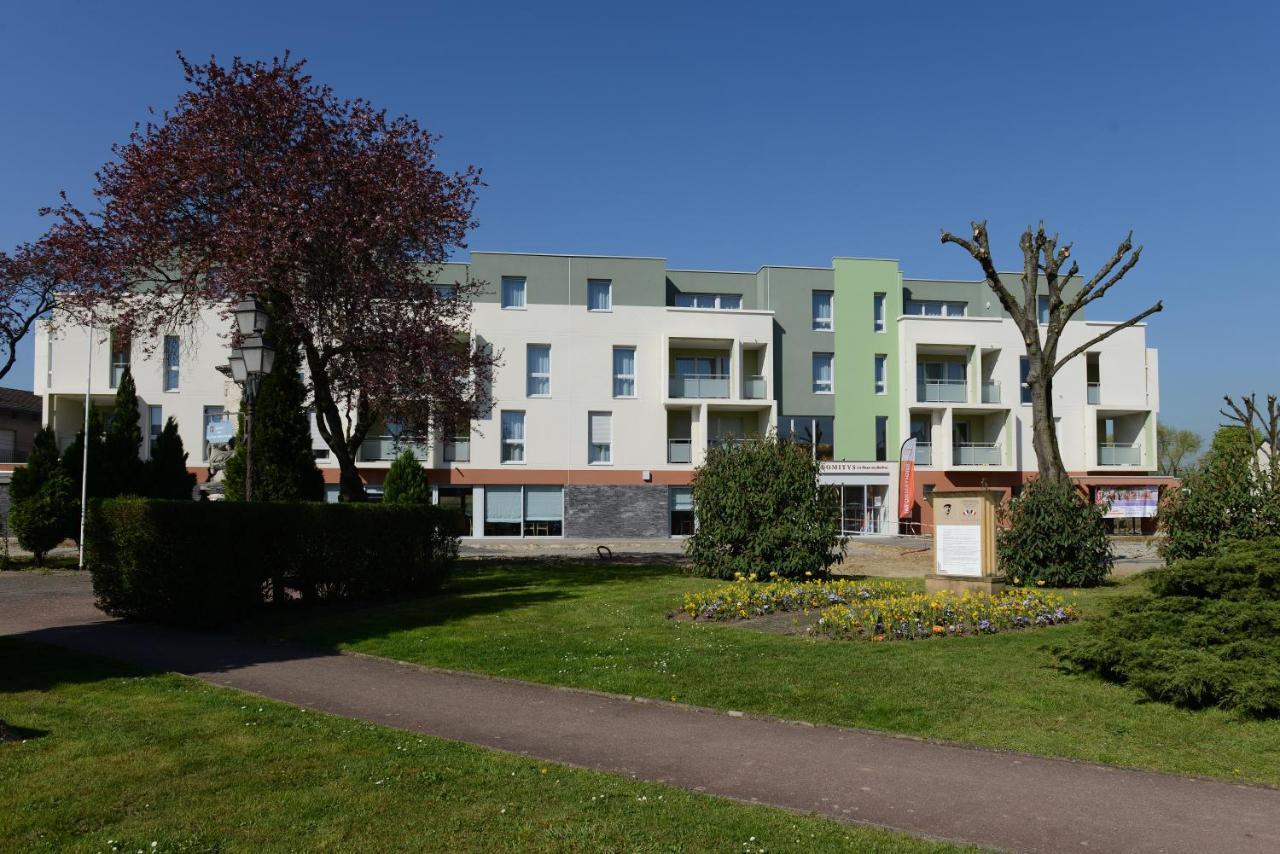 Domitys La Rose Du Beffroi Aparthotel Maizières-lès-Metz Exteriör bild